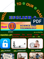 Unit 11 Science and Technology Lesson 2 A Closer Look 1
