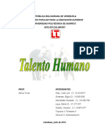 Trabajo de PLanifiación Del Talento Humano - Gera