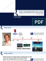 Ethan Kurzweil Bessemers Commandments For Dev Focused Companies
