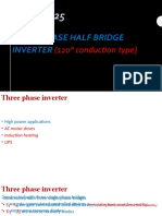 Lecture No. 25 Three Phase Inverter 120 Conduction Type