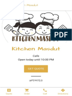 Kitchen Masdut - Cafe