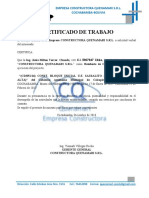 Certificados de Trabajo Milton Torrez