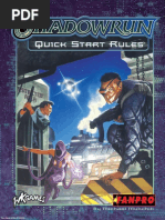 Shadowrun Quick Start Rules Third Edition