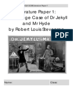 Jekyll and Hyde Study Pack
