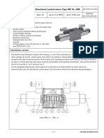 Size 10 Up To 31.5 Mpa Up To 120L/Min: Directional Control Valves Type We 10... 30B