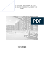 Memoria de Calculo Del Sistema de Proteccion Contraincendios Proyecto Residencial Reserva de Oporto