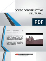 Proceso Constructivo Del Tapial