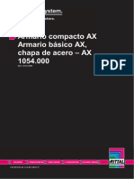 Armario Compacto AX Armario Básico AX, Chapa de Acero - AX 1054.000