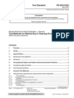 PN AR.01033 Test Methods For Monitoring of Cleaning Processes