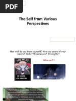 The Self From Various Perspectives