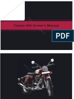 Royal Enfield 350 Classic Owners Maintenance Manual