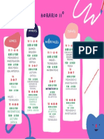 HORARIO GRADO 11° 3er per