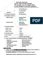 Perangkat Upacara Harlah Nu 2021