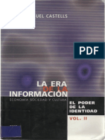 Castells Manuel 2001 La Era de La Informacion Vol II El Poder de La Identidad