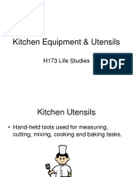 Kitchen Equipment & Utensils PP