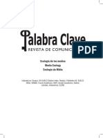 Palabra Clave - Media Ecology Special Is
