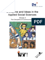 Discipline and Ideas in The: Applied Social Sciences