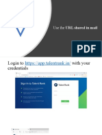 Use The URL Shared in Mail