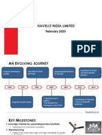 Havells India Limited February 2020