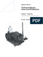 Technical Manual Hose Cut-Off Machine: Bulletin 4497-B11