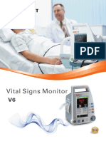 Brochure of V6 Vital Sign Monitor Biolight