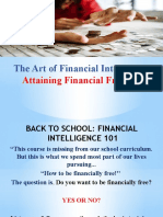 The Art of Financial Intelligence