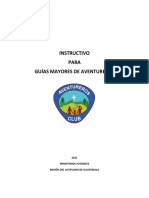 Instructivo para guías mayores de Aventureros