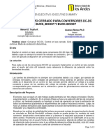 Control en Lazo Cerrado para Conversores DC-DC, Datos de Cada Convertidor