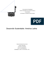 Desarrollo Sustentable y Cambio Climático en América Latina