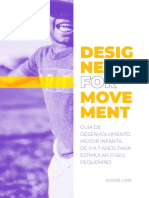 Livro DESIGNED FOR MOVEMENT