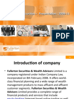Fullerton Securities - Presentation: 2009-11