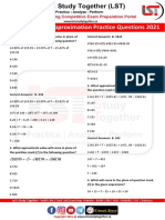 50 Simplification Questions Answers