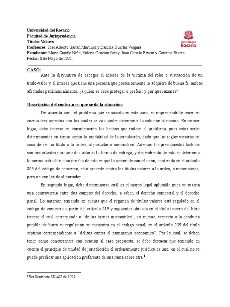 Taller Ética | PDF | Derecho penal | Victimologia