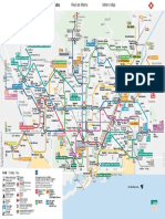 Barcelona Metro Map