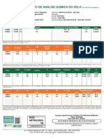 Análise química do solo para diagnóstico de acidez, nutrientes e recomendação de calagem e adubação