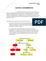 Estocástico y Determinístico