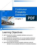 Continuous Probability Distributions