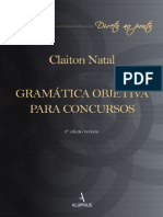 Gramática Objetiva para Concursos - Claiton Natal