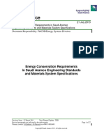 Best Practice: Energy Conservation Requirements in Saudi Aramco Engineering Standards and Materials System Specifications