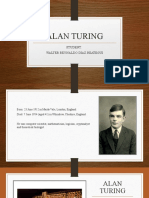 Alan Turing: Student: Walter Reynaldo Diaz Reategui