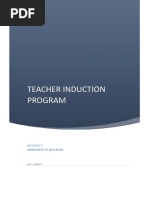 Teacher Induction Program - Module 1 V1.0