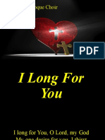 I Long For You