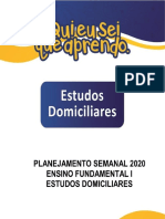 Planejamento Semanal 1° Ano 14.09 A 18.09