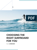 Choosing The Right Surfboard For You