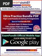 Number Series Ultra Bundle PDF For Upcoming Bank Prelims Exams