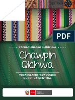 Vocabulario Pedagógico QUECHUA CENTRAL