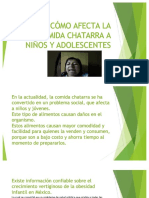 Informe Final Comida Chatarra