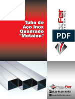 Catalogo Tubos de Aco Inoxidavel Quadrado