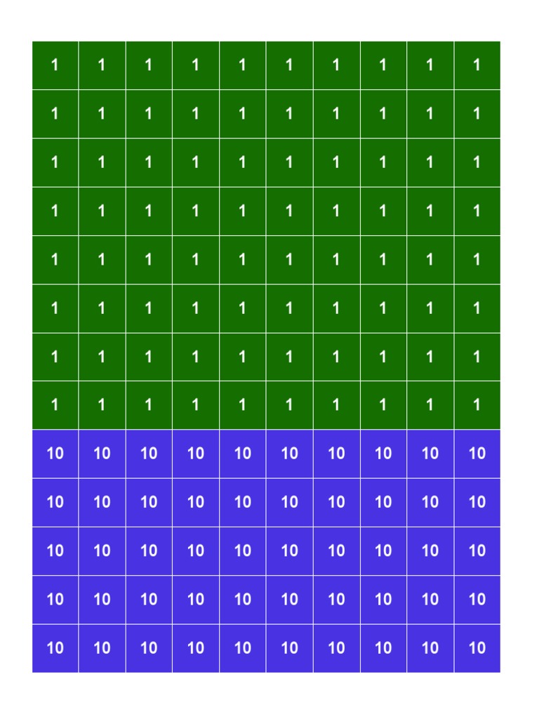 Stamp Game Printable Montessori | PDF