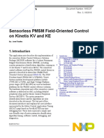 Sensorless PMSM Field-Oriented Control On Kinetis KV and KE: Application Note